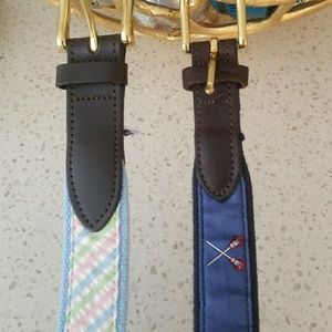 2 Vineyard Vines Belts